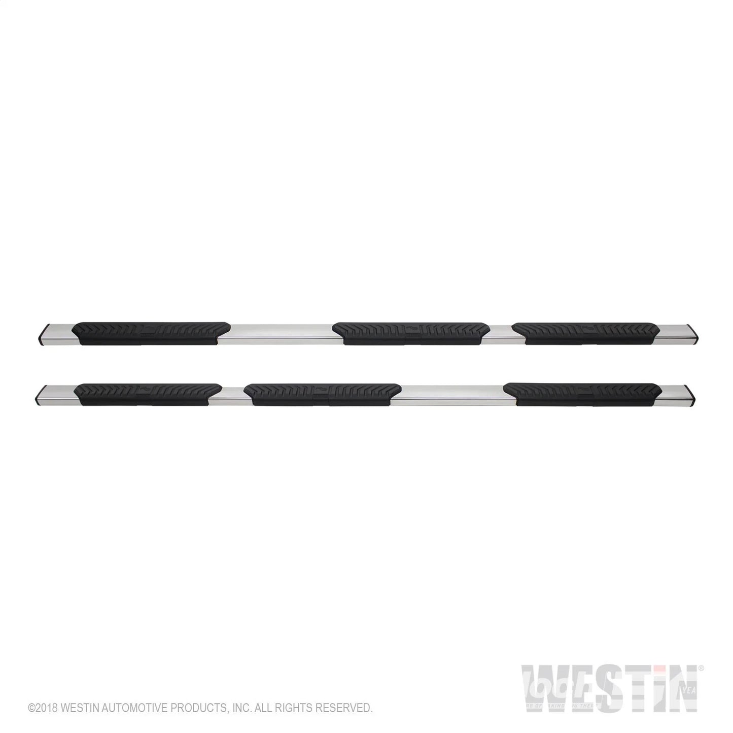 R5 M-Series Wheel-to-Wheel Nerf Step Bars-Silverado/Sierra 1500 Crew Cab 2007-2018 (6.5' Bed)(Excl. Classic); 2500/3500 Crew Cab 2007-2019 (6.5' Bed) & Dually (8' Bed)