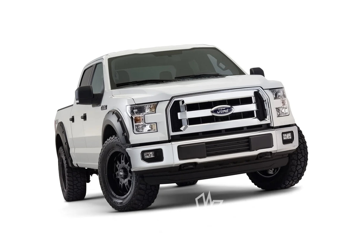 2015-2017 Ford F150, 5'7" ,6'7" ,8' Bed Fender Flares Pocket Style 4Pc