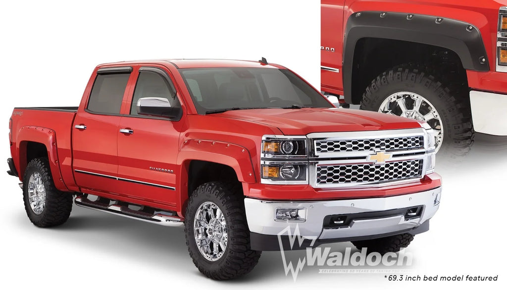 Bushwacker Chevrolet Pocket Style Fender Flare Set of 4