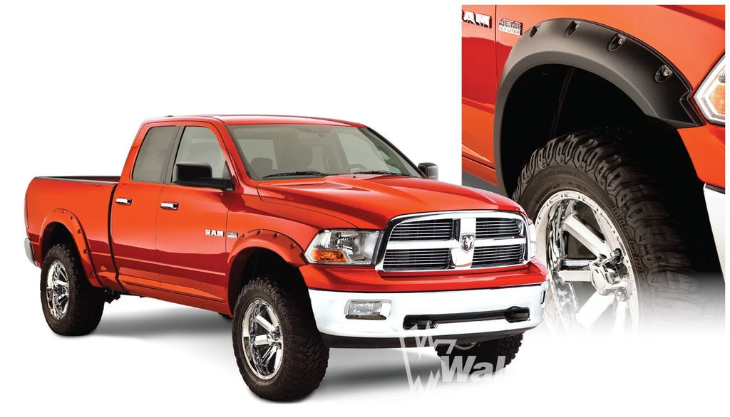 Bushwacker RAM Pocket Style Fender Flare Set of 4