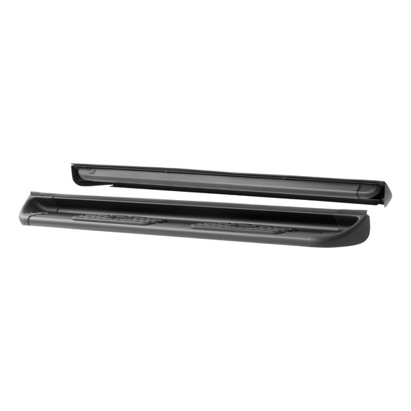 Black Stainless Steel Side Entry Steps (No Brackets)