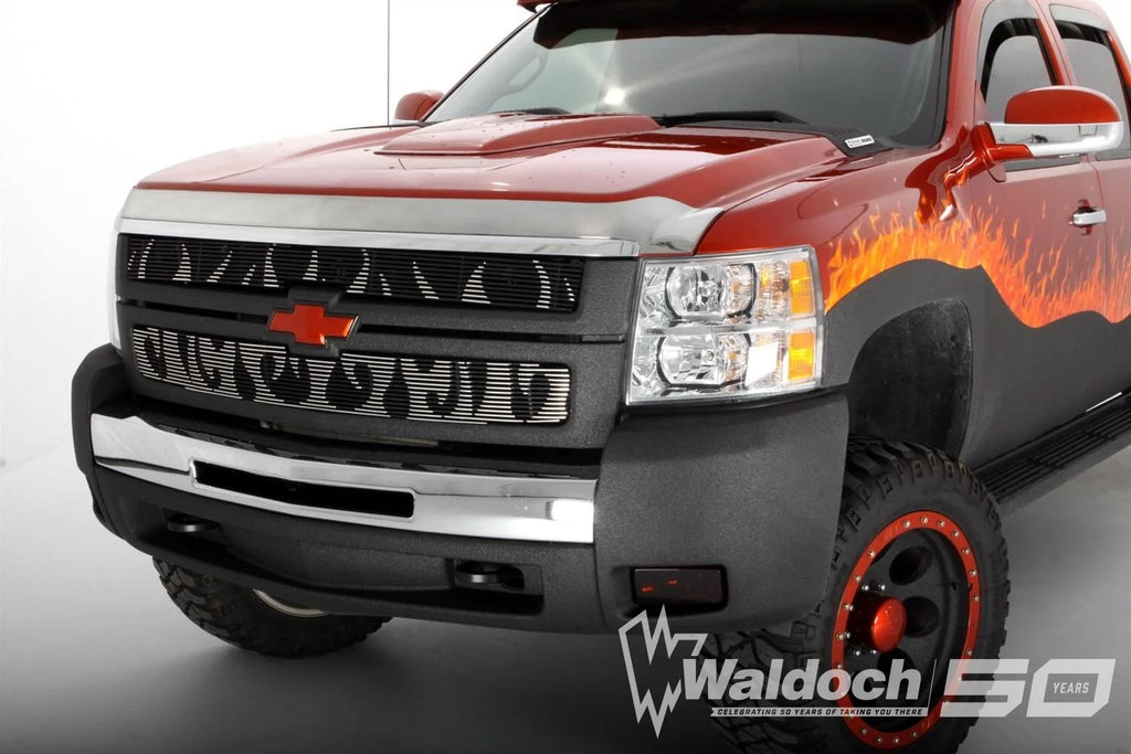 Aeroskin Hood Protector Chrome