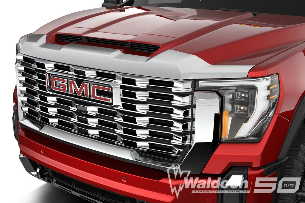 Aeroskin Hood Protector Chrome