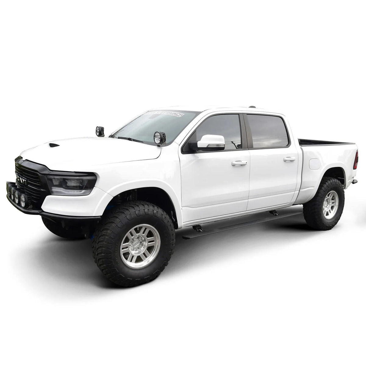 Pro-e Electric Running Boards-Ram 1500 Crew Cab 2009-2018; Ram 1500 Classic Crew Cab 2019-2023; 2500/3500 Crew Cab 2010-2024 (Excl Cab Chassis w/Def Tanks)