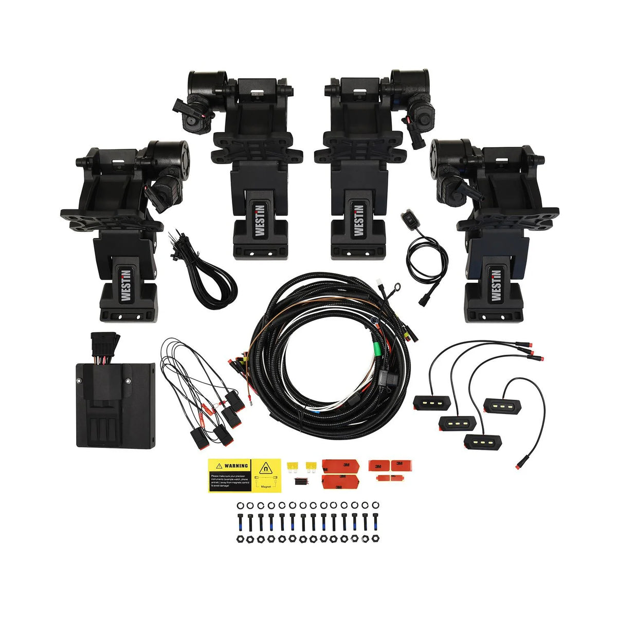 Pro-e Electric Running Boards-Ram 1500 Crew Cab 2009-2018; Ram 1500 Classic Crew Cab 2019-2023; 2500/3500 Crew Cab 2010-2024 (Excl Cab Chassis w/Def Tanks)