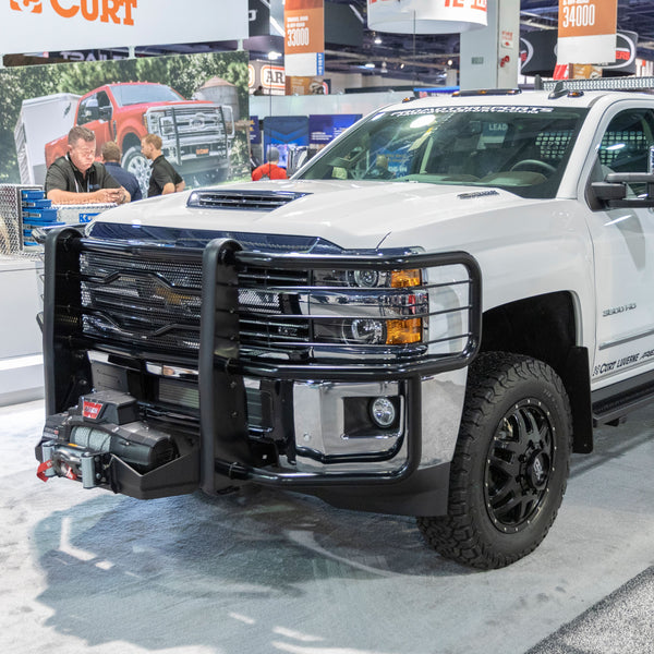 Prowler Max Black Steel Grille Guard, Select Chevy Silverado, GMC Sierra 1500