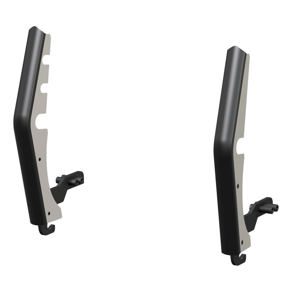 Chrome Steel 2" Tubular Grille Guard Upright Package