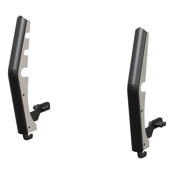 Chrome Steel 2" Tubular Grille Guard Upright Package