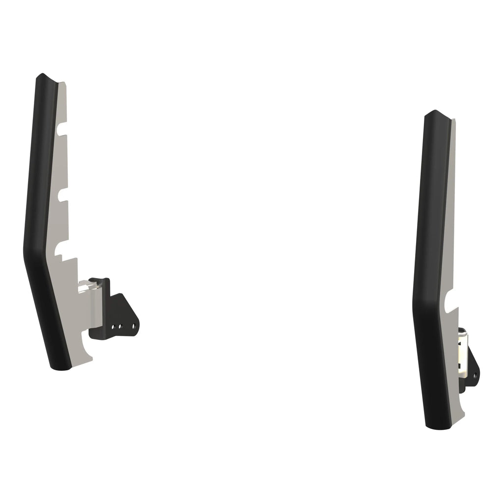 Chrome Steel 2" Tubular Grille Guard Upright Package