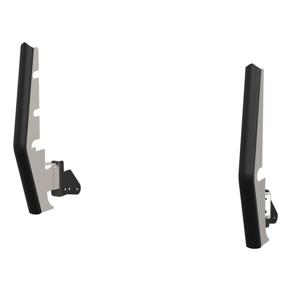 Chrome Steel 2" Tubular Grille Guard Upright Package