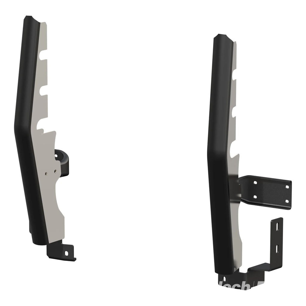 Chrome Steel 2" Tubular Grille Guard Upright Package