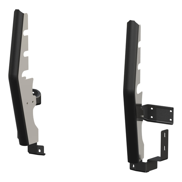 Chrome Steel 2" Tubular Grille Guard Upright Package