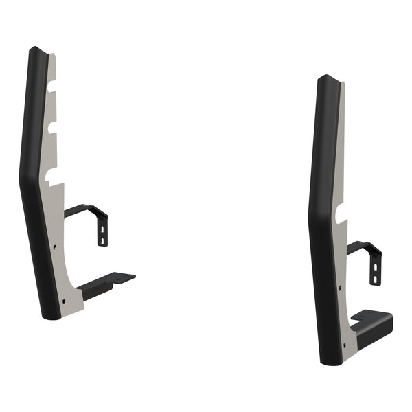 Chrome Steel 2" Tubular Grille Guard Upright Package