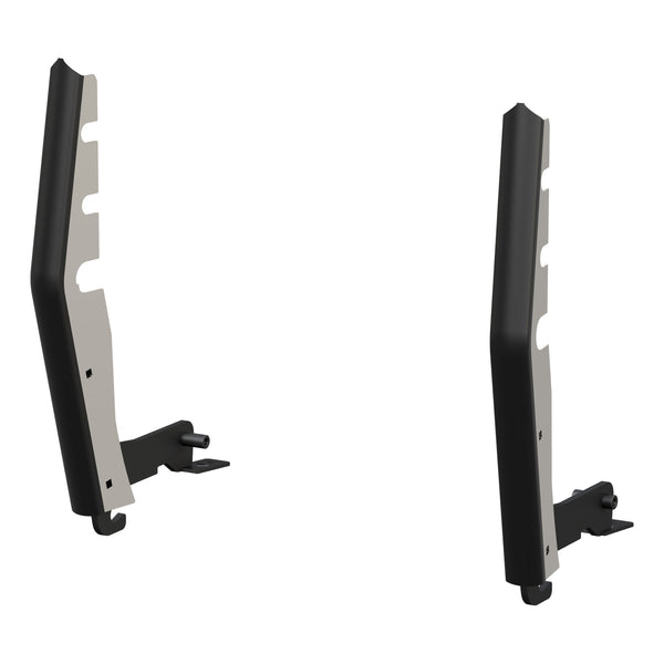 Chrome Steel 2" Tubular Grille Guard Upright Package