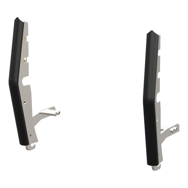 Chrome Steel 2" Tubular Grille Guard Upright Package