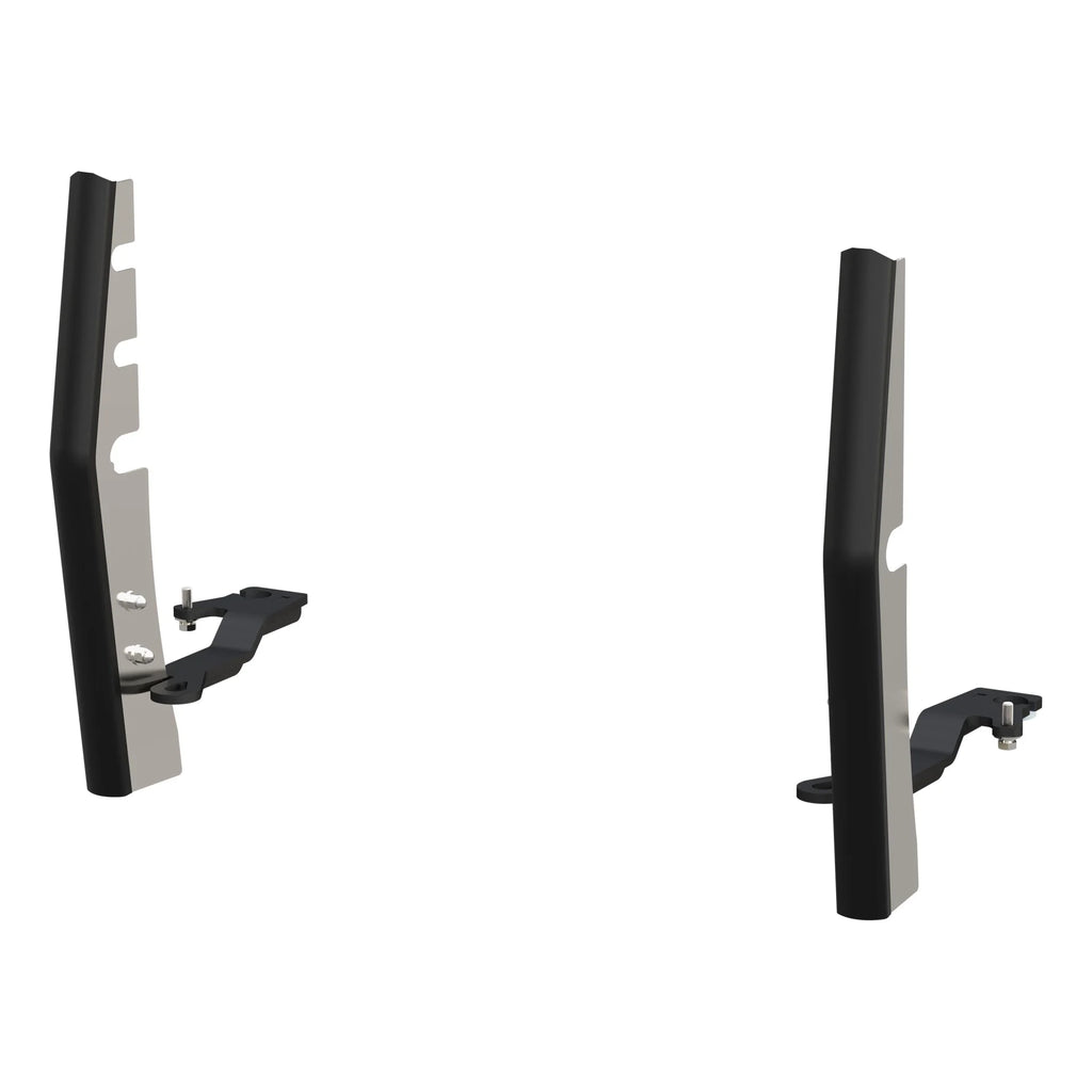 Chrome Steel 2" Tubular Grille Guard Upright Package