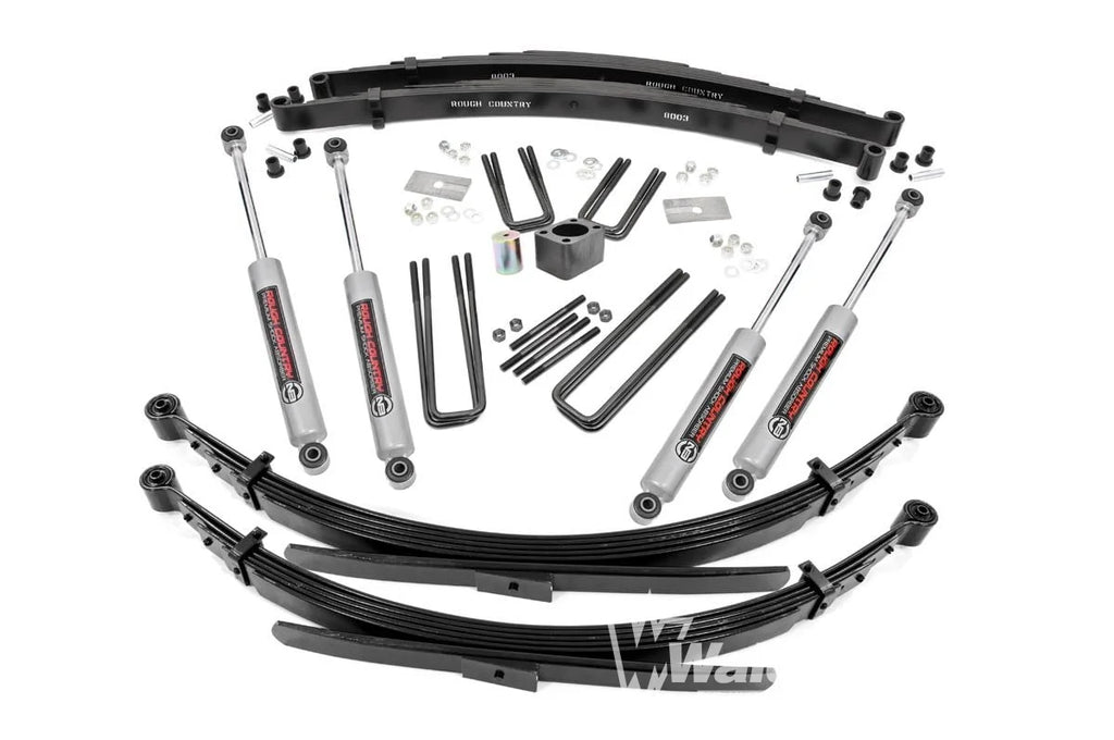 4 Inch Lift Kit | Rear Springs | Dodge W200 Truck/W300 Truck 4WD (1978-1980)