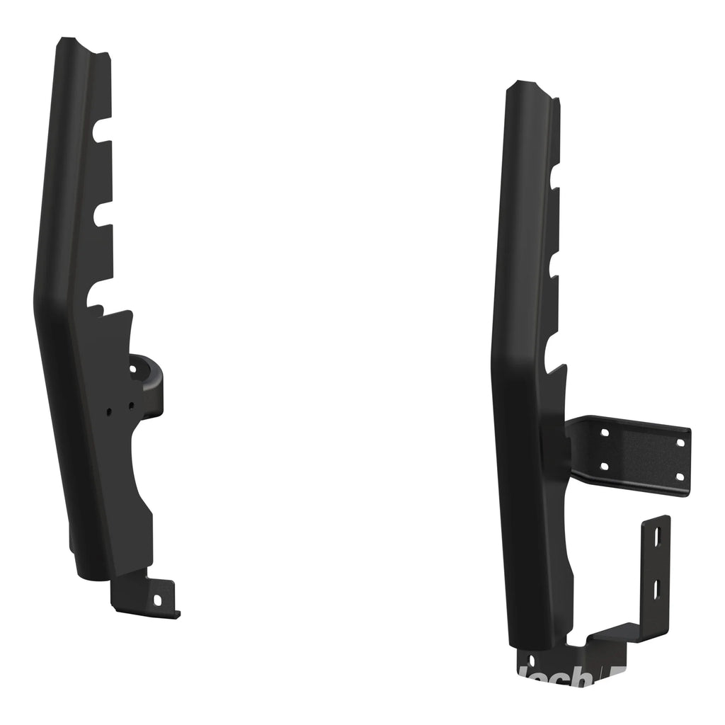 Black Steel 2" Tubular Grille Guard Upright Package