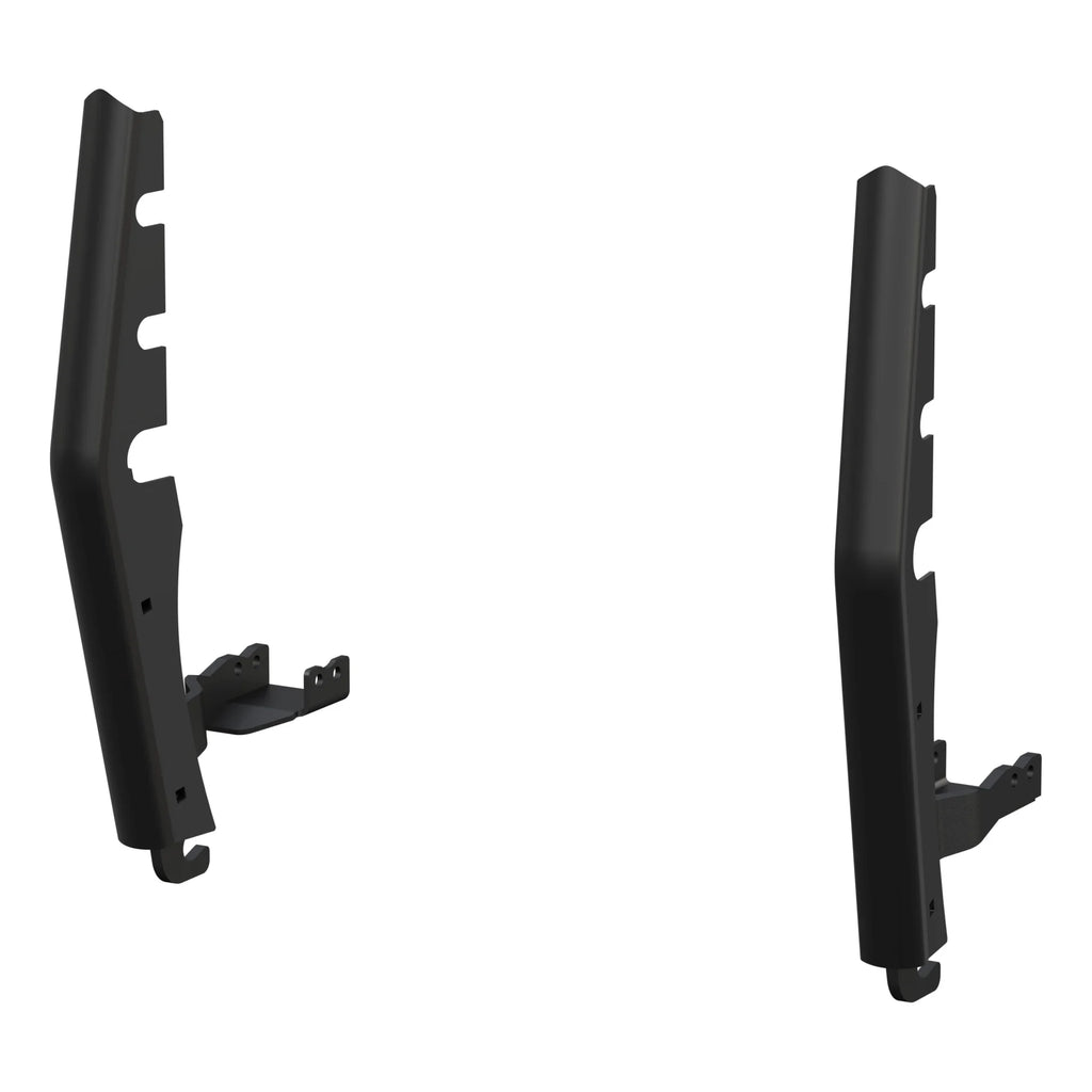 Black Steel 2" Tubular Grille Guard Upright Package
