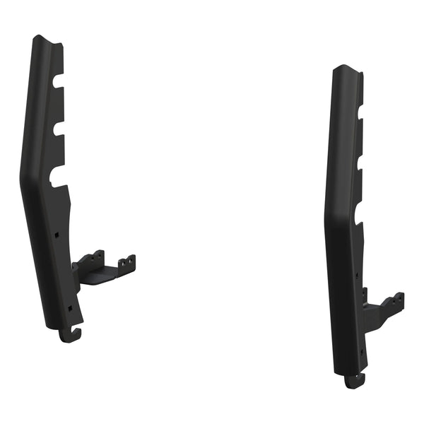 Black Steel 2" Tubular Grille Guard Upright Package
