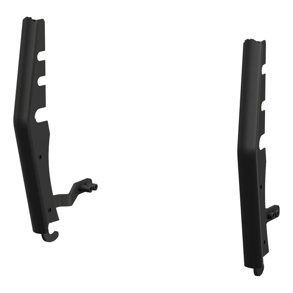 Black Steel 2" Tubular Grille Guard Upright Package