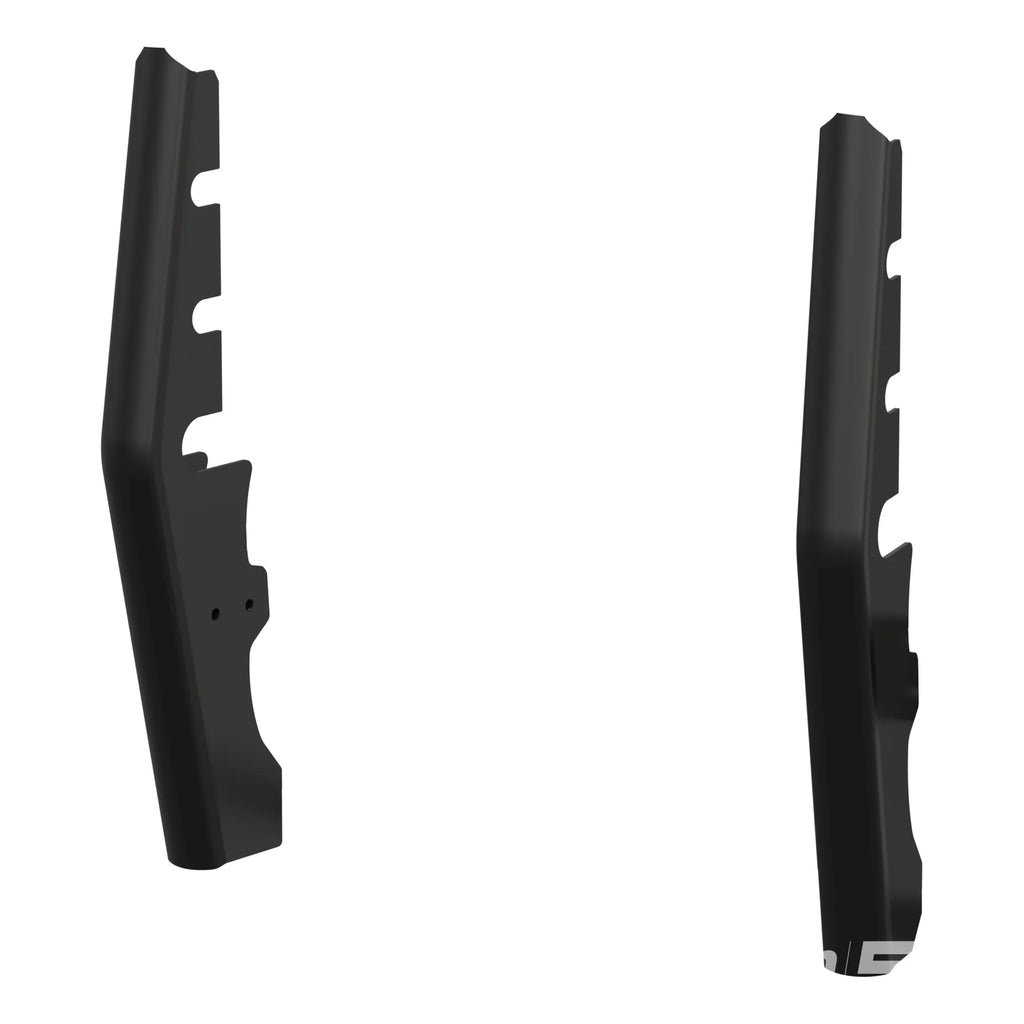 Black Steel 2" Tubular Grille Guard Upright Package