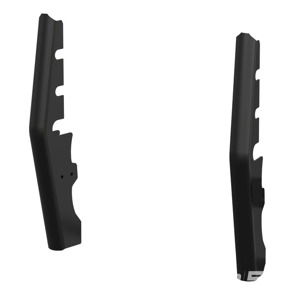 Black Steel 2" Tubular Grille Guard Upright Package