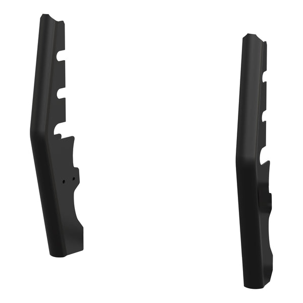 Black Steel 2" Tubular Grille Guard Upright Package