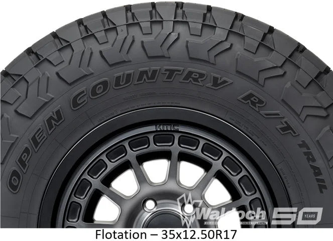 37x12.50r17lt 128s E/10 Open Country Rt Trail