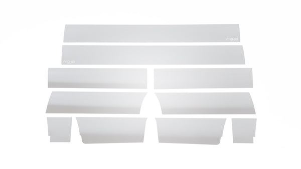 PRO Stainless Steel Rocker Panels-Ford F-150 Super Cab 6.5 Short Box - 7" Wide - 10 pcs