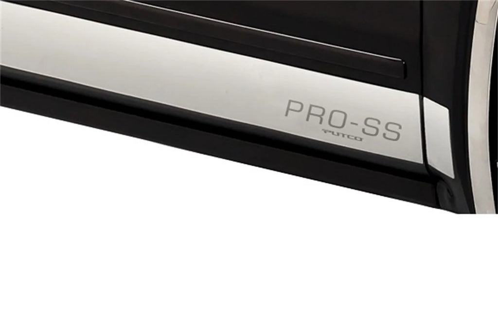 PRO Stainless Steel Rocker Panels-Ford F-150 Super Crew Cab 5.5 ft Short Box (4.25" tall, 12 Pieces)