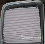 United Shade Grey Colored Shade 39" Wide By 30" Long For Bay Window