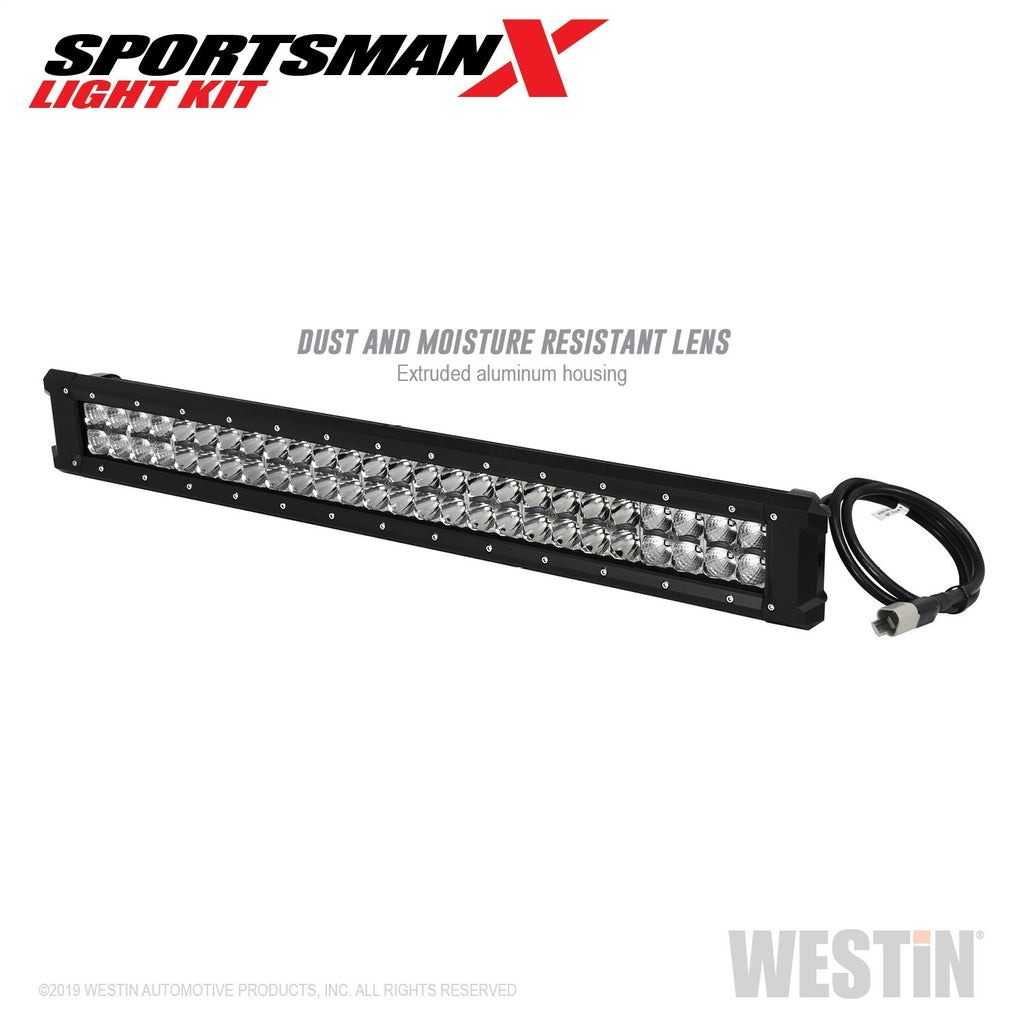 Sportsman X Light Kit-Sportsman X Grille Guard accessory for 1500/2500/3500 trucks. Includes 26 inch Double Row LED with harness.