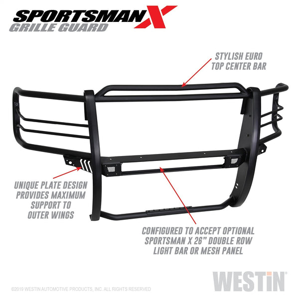 Sportsman X Grille Guard-Silverado 1500 2016-2018; Silverado LD 2019