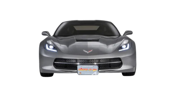 SHOW-N-GO POWERED FRONT LICENSE FRAME C7 CORVETTE STINGRAY: 400ESR