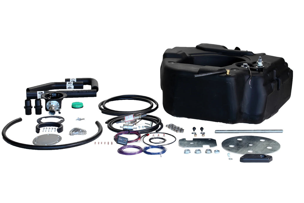 Spare Tire AUX Fuel System-30 Gallon extra heavy duty, cross-linked polyethylene fuel tank