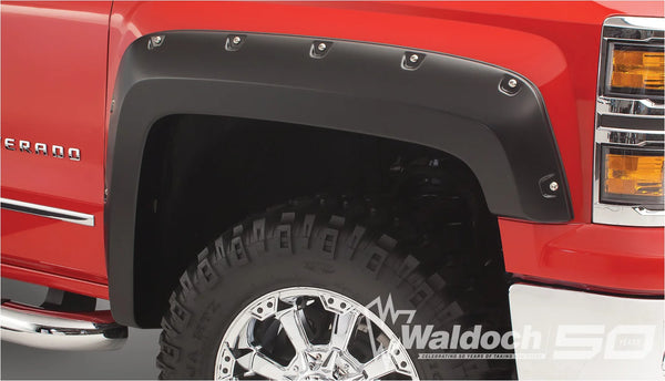 FENDER FLARES POCKET STYLE 2PC FRONT