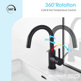 KITCHEN FAUCET BLACK - CABANA REAR FAUCET