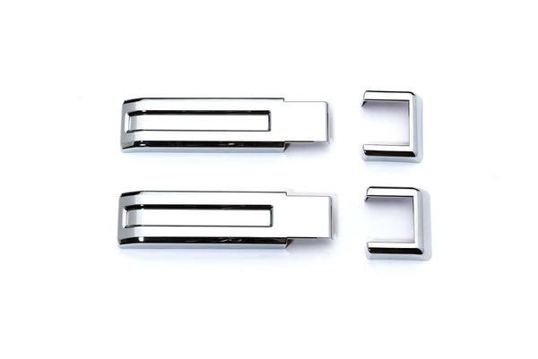 Miscellaneous Chrome Trim Accessories-Jeep Wrangler - Rear Hinge Cover also fits Sahara Edition