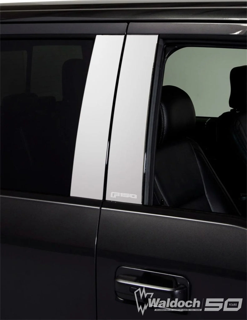 Ford Stainless Steel Pillar Posts Classic-Ford F-150 Super Crew - 4 pcs