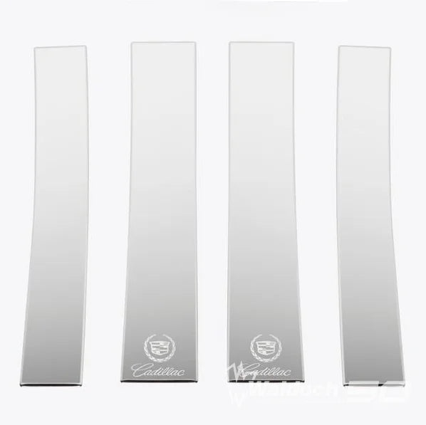 GM Stainless Steel Pillar Posts-Cadillac Escalade ESV - 4 pcs - Pillar Post GM Stainless Steel Pillar Posts-Cadillac Escalade EXT - 4 pcs - Pillar Post GM Stainless Steel Pillar Posts-Cadillac Escalade EXT