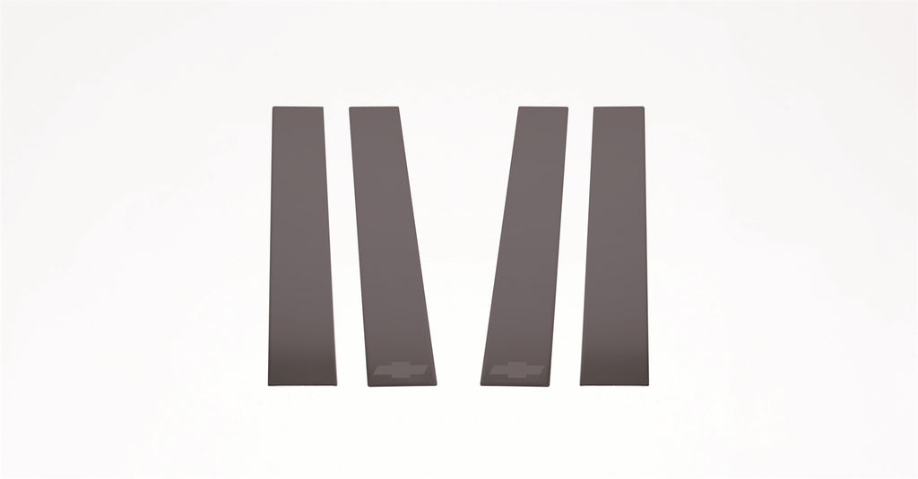 GM Black Platinum Pillar Posts-Chevrolet Silverado LD - Fits Double Cab/Crew Cab - 4Pcs GM Black Platinum Pillar Posts-Chevrolet Silverado HD - Fits Double Cab/Crew Cab - 4Pcs