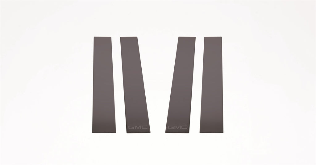 GM Black Platinum Pillar Posts-GMC Sierra LD - Fits Double Cab/Crew Cab GM Black Platinum Pillar Posts-GMC Sierra HD - Fits Double Cab/Crew Cab
