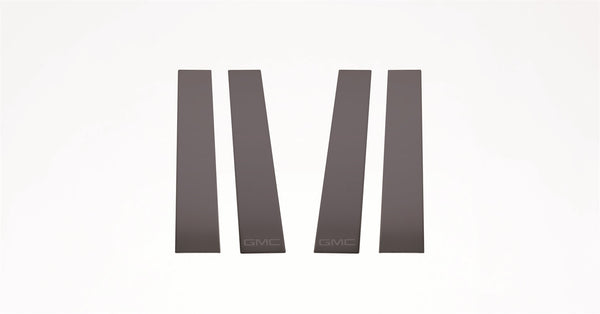 GM Black Platinum Pillar Posts-GMC Sierra LD - Fits Double Cab/Crew Cab GM Black Platinum Pillar Posts-GMC Sierra HD - Fits Double Cab/Crew Cab