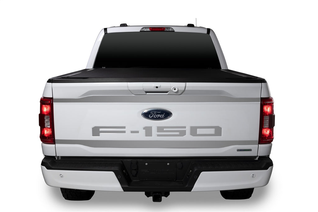 Tailgate Accents-Ford F-150 - Stainless Steel - Upper & Lower Tailgate Accent - 2 pcs.