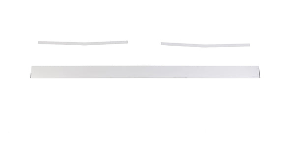 Tailgate Accents-Ford F-150 - Stainless Steel - Upper & Lower Tailgate Accent - 3 pcs.