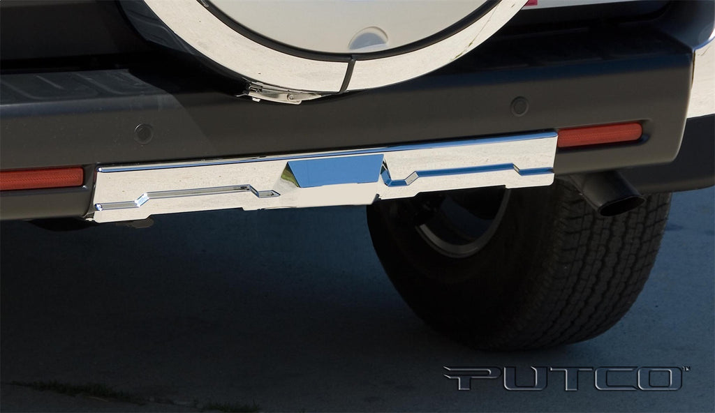 Miscellaneous Chrome Trim Accessories-Toyota FJ Cruiser Rear Apron Cover (w/o hitch)
