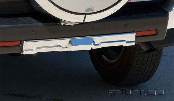 Miscellaneous Chrome Trim Accessories-Toyota FJ Cruiser Rear Apron Cover (w/o hitch)