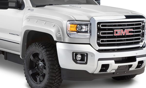 Fender Flares Pocket Style-Color Summit White Smooth Finish 4 Pc