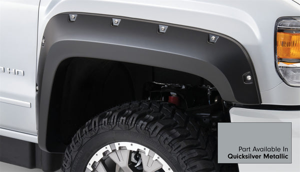 Fender Flares Pocket Style-Color Quicksilver Metallic Smooth Finish 4 Pc
